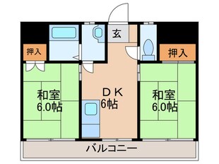 筑紫センタービルの物件間取画像